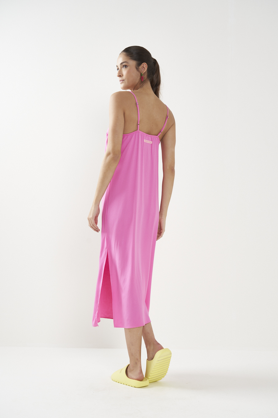 VESTIDO COLCCI G ROSA ULTRA ROSE