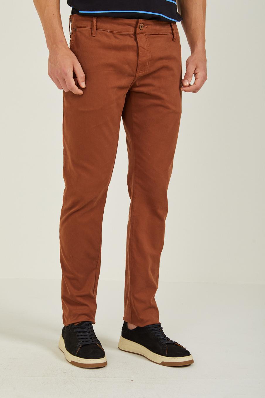 CALÇA SARJA IGOR SKINNY 40 PRETO