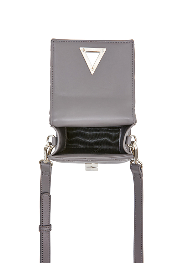 BOLSA COLCCI FEM CROSSBODY MATELASSE U CINZA ALITA