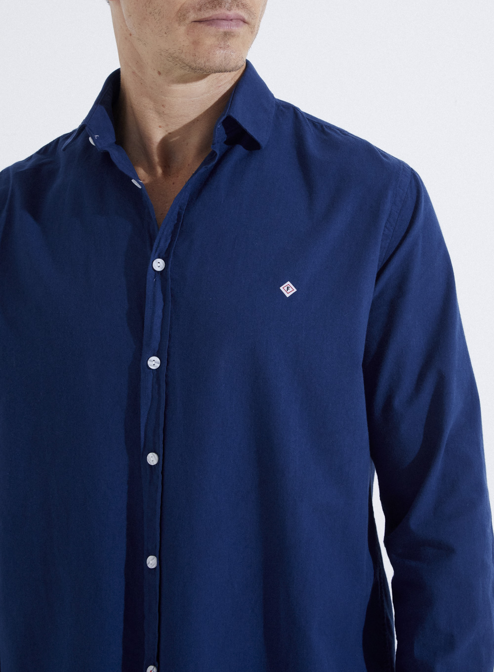 CAMISA SLIM FIT 2 AZUL DARKNESS