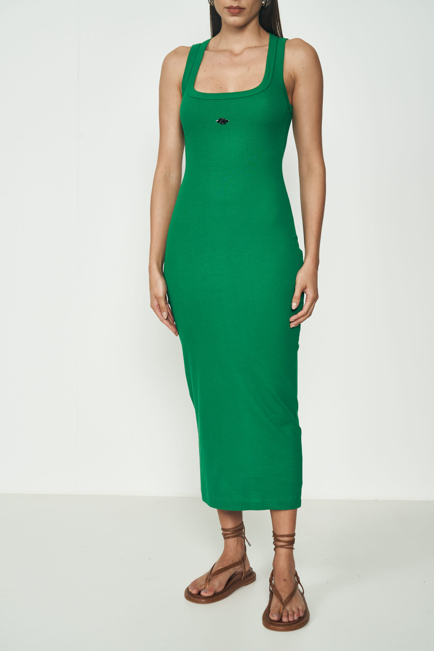 VESTIDO COLCCI M VERMELHO SPARKLY