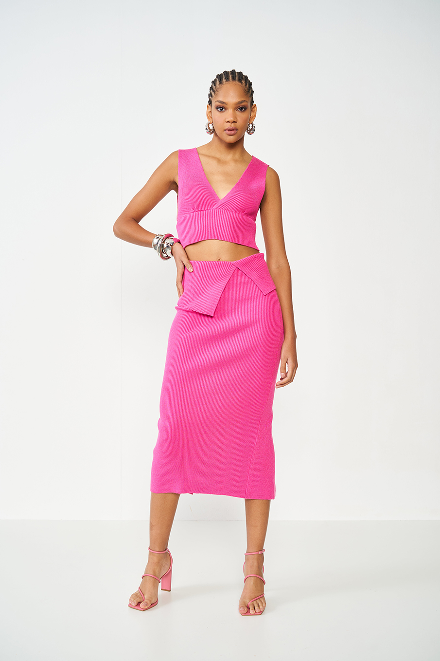 TOP TRICÔ PP ROSA HILLIER