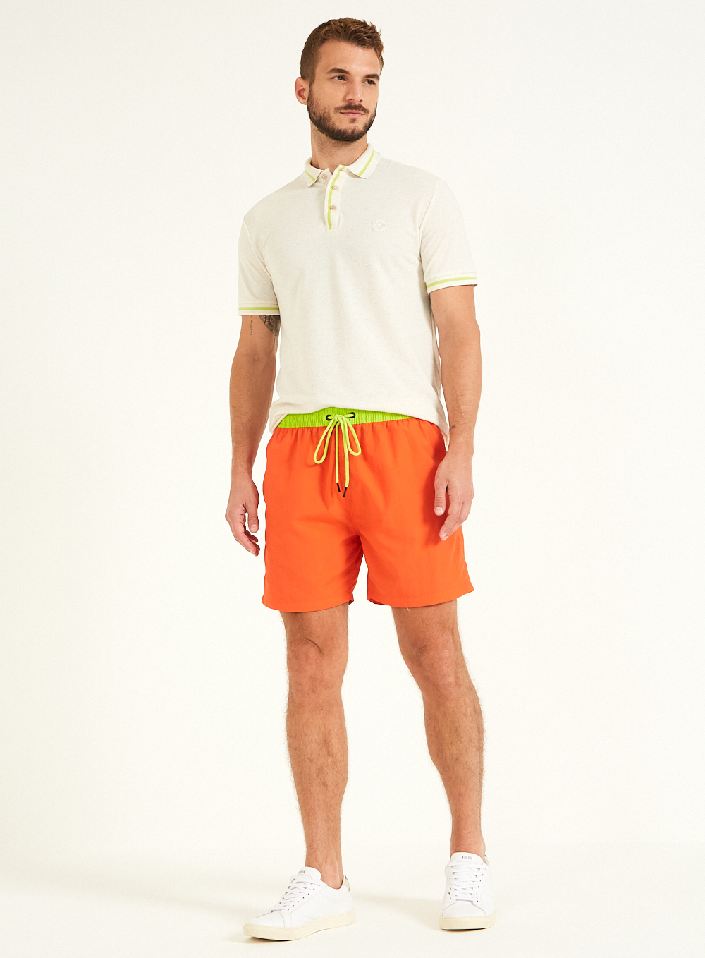 BEACHSHORT FORUM XGG VERDE IGUANA