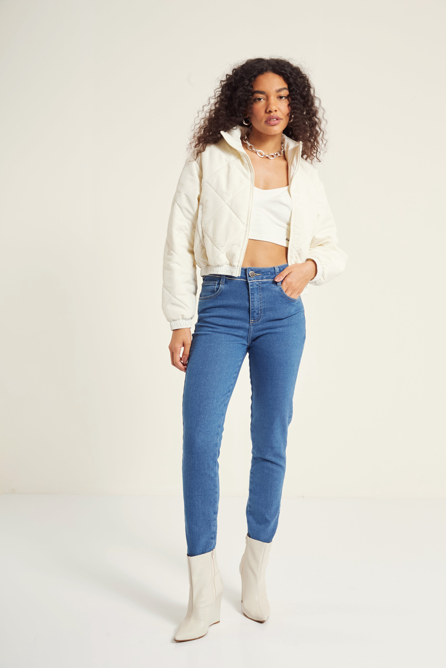 CALÇA JEANS GRACIANE 38 INDIGO