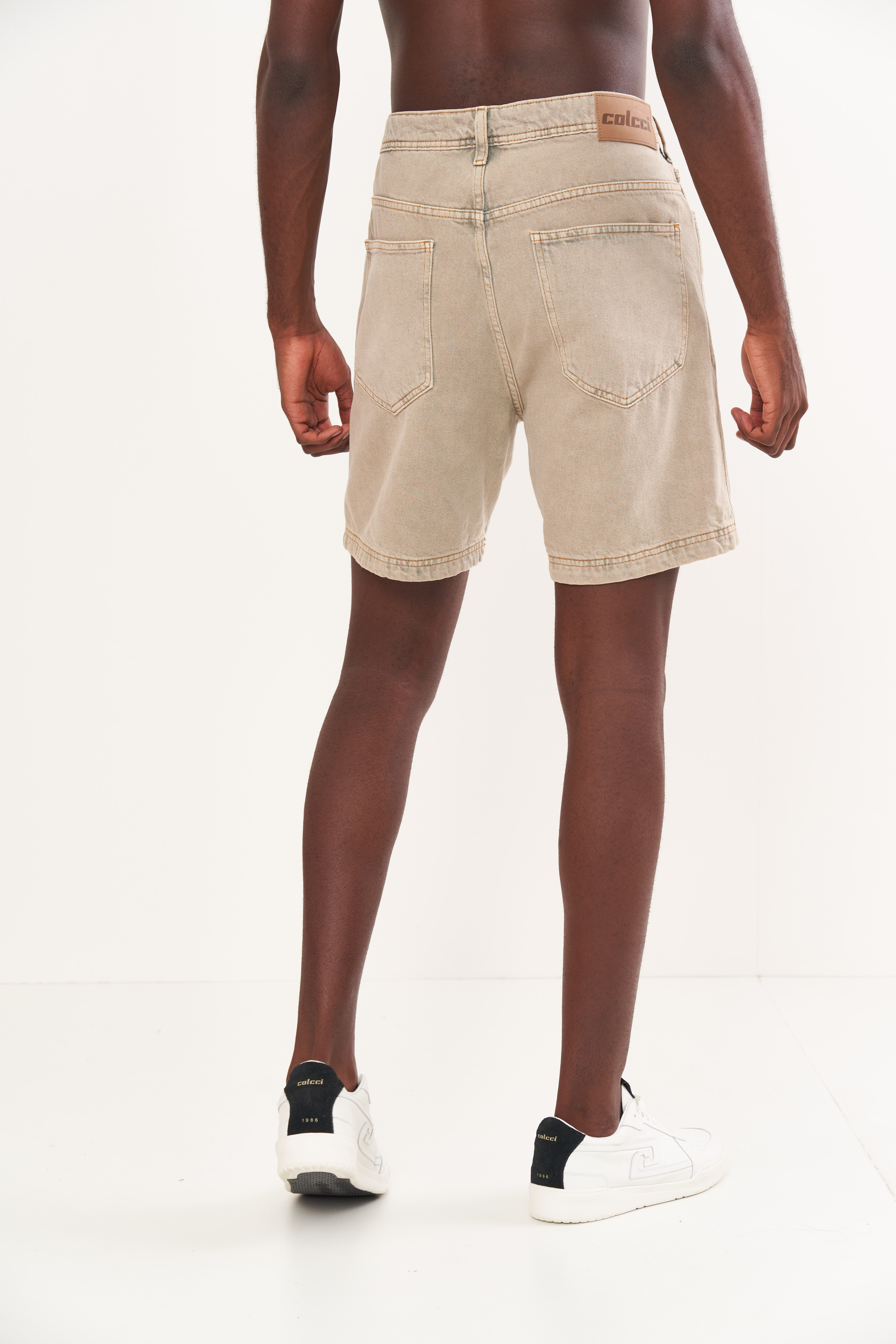 BERMUDA JEANS LOOSE 38 INDIGO