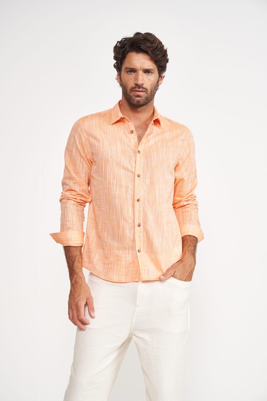 CAMISA RELAX GG OFF/LARANJA