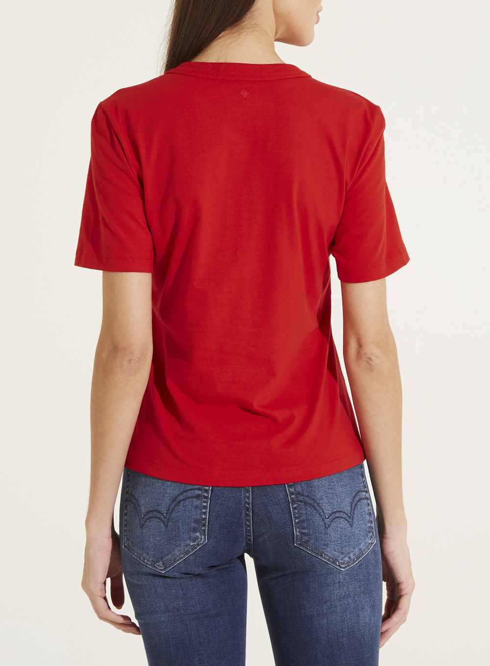 CAMISETA FORUM P VERMELHO SPARKLY