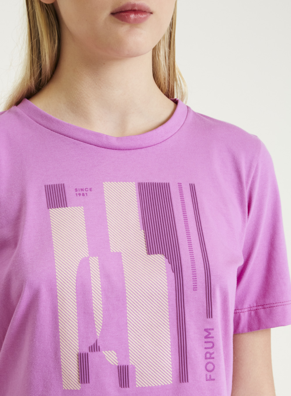 CAMISETA FORUM M ROXO IRIS GRAPE
