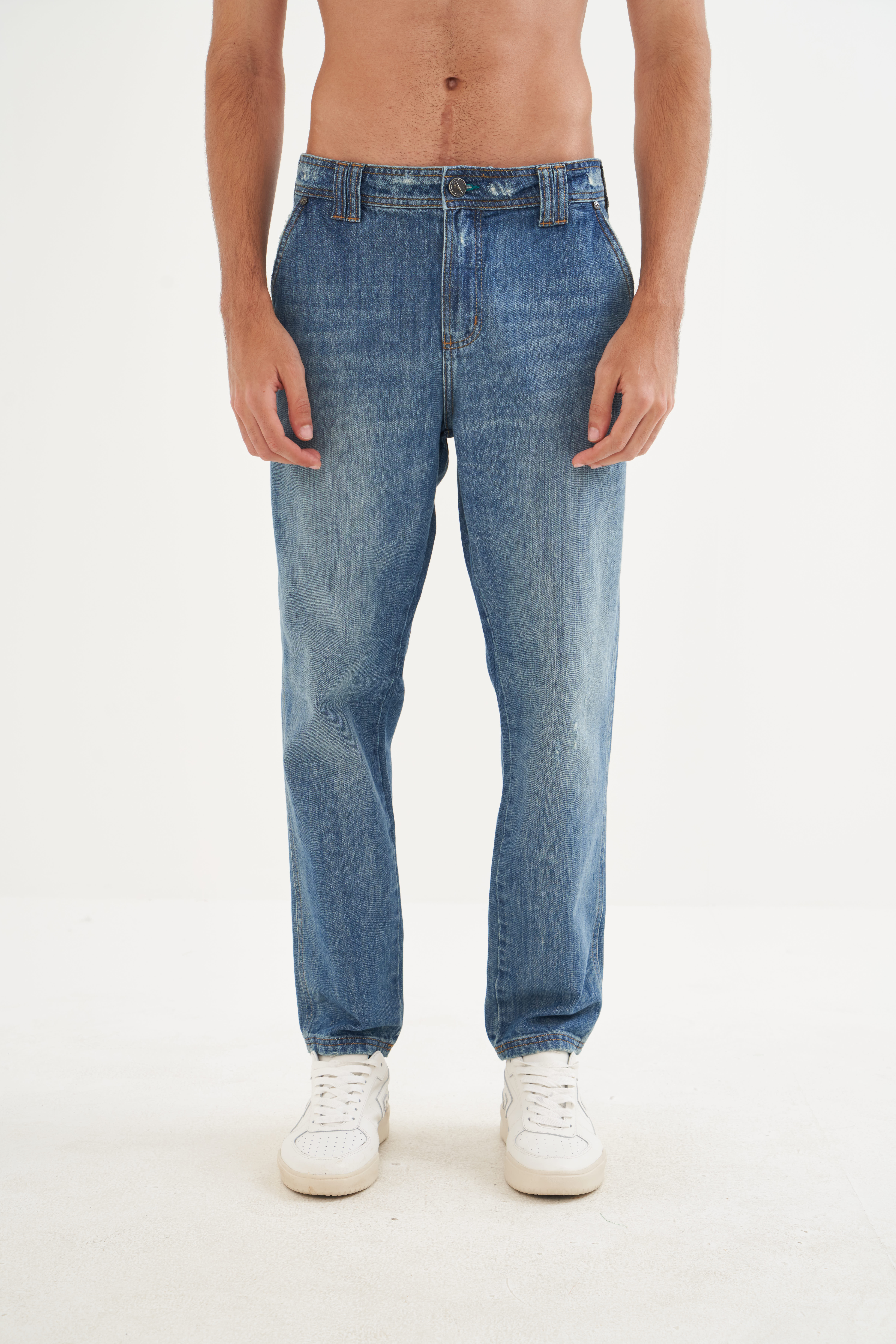 CALÇA JEANS NEW CHINO 40 INDIGO