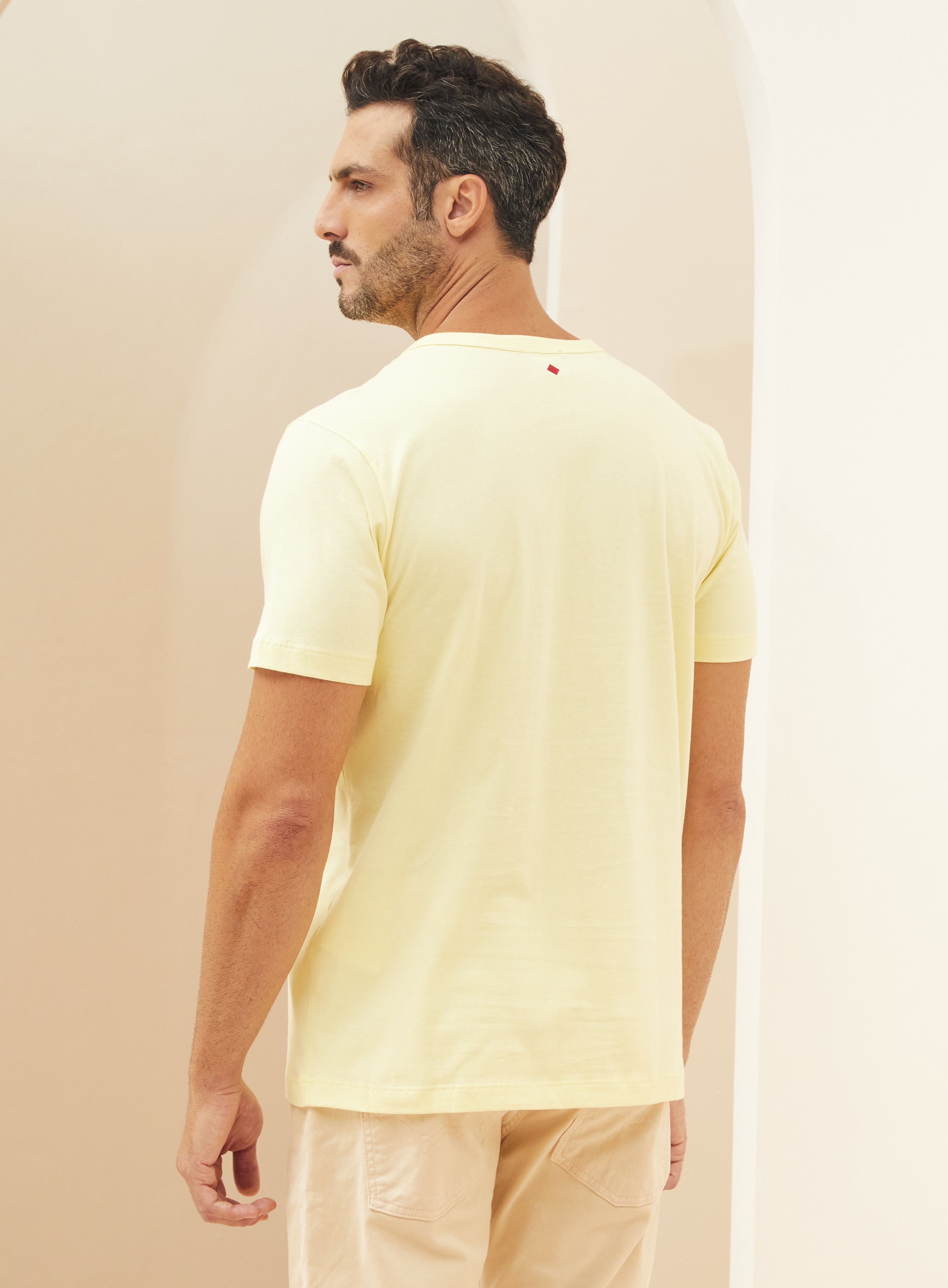 CAMISETA FORUM M AMARELO SOLE