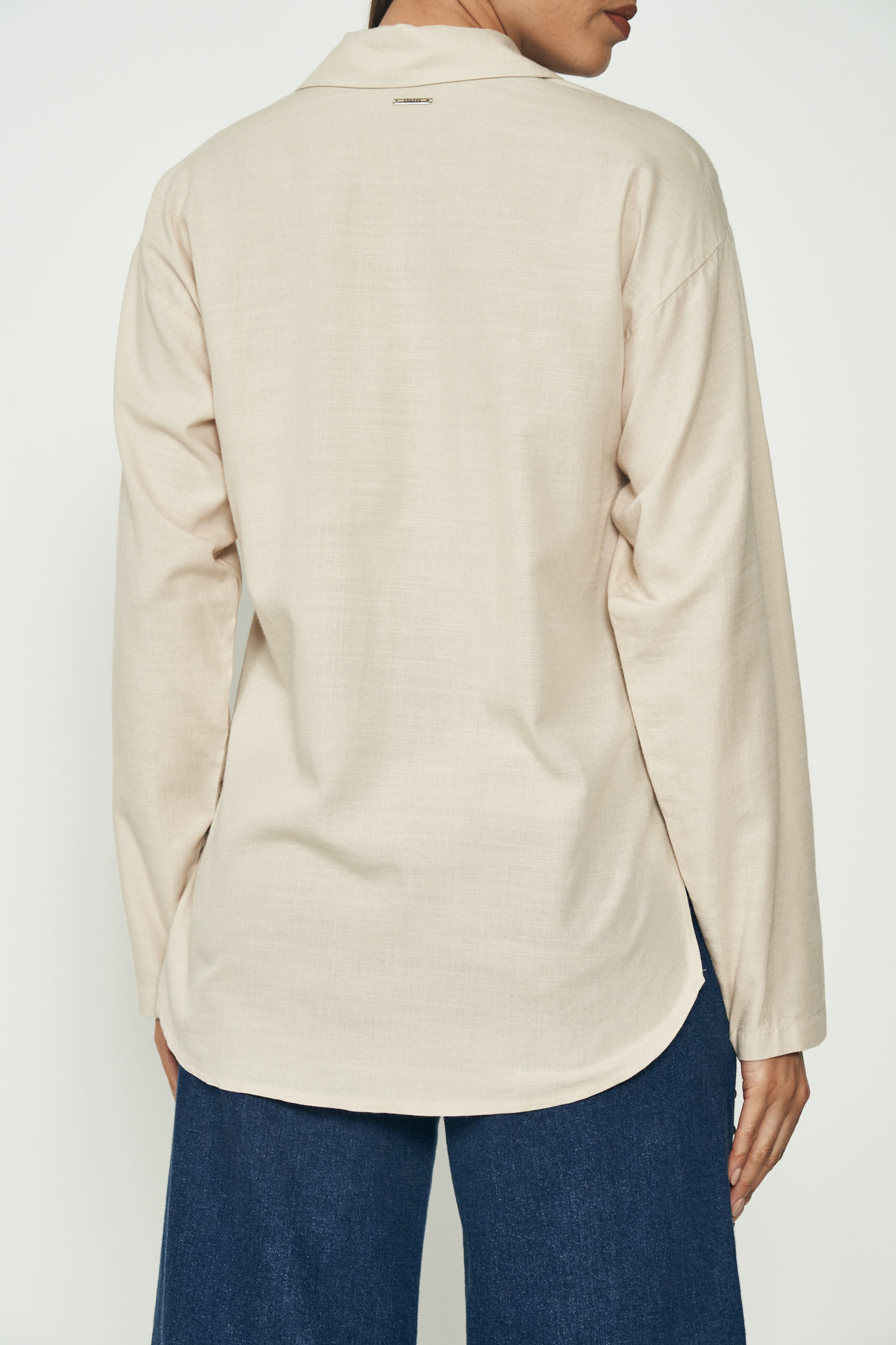 CAMISA COLCCI G BEGE TAUPE