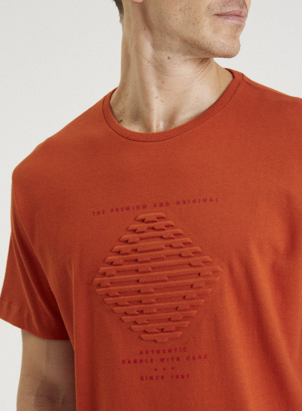 CAMISETA FORUM M LARANJA GINGER