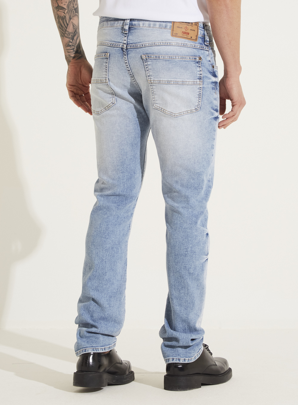 CALÇA JEANS PAUL SLIM 42 INDIGO