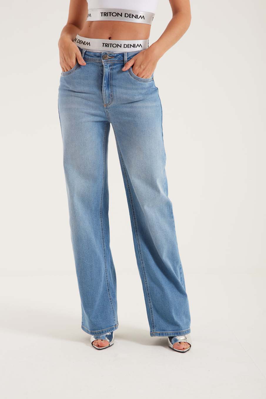 CALÇA JEANS LOREN 38 INDIGO