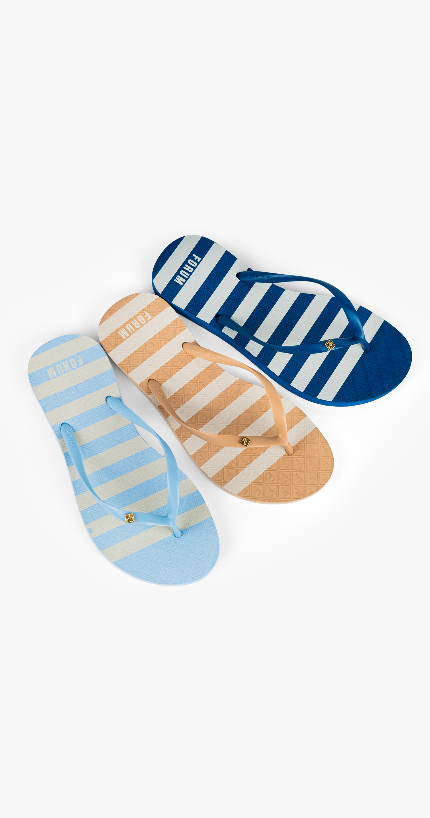 CHINELO FEM FORUM NAVY 35-36 AZUL SAPPHIRE