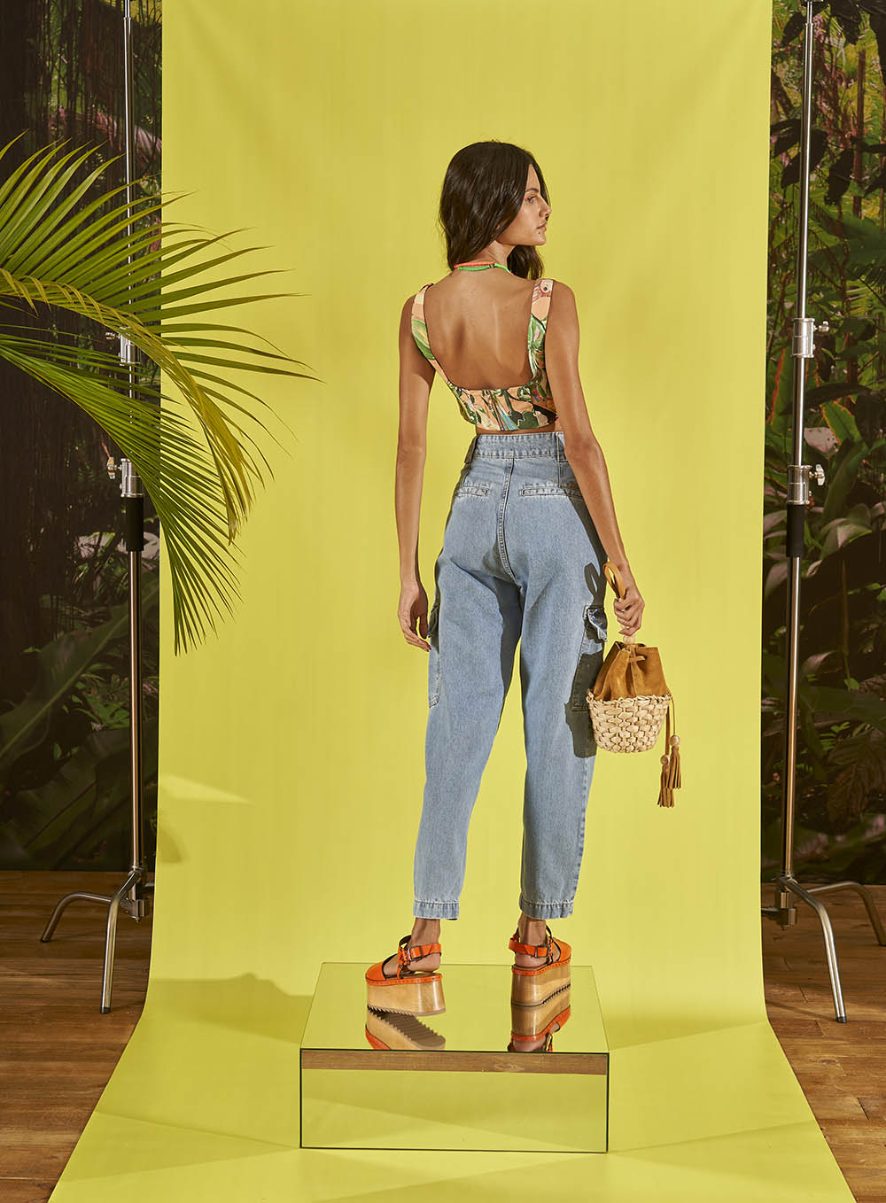 TOP LINHO ESTAMPADO G JARDIM ÓPTICO