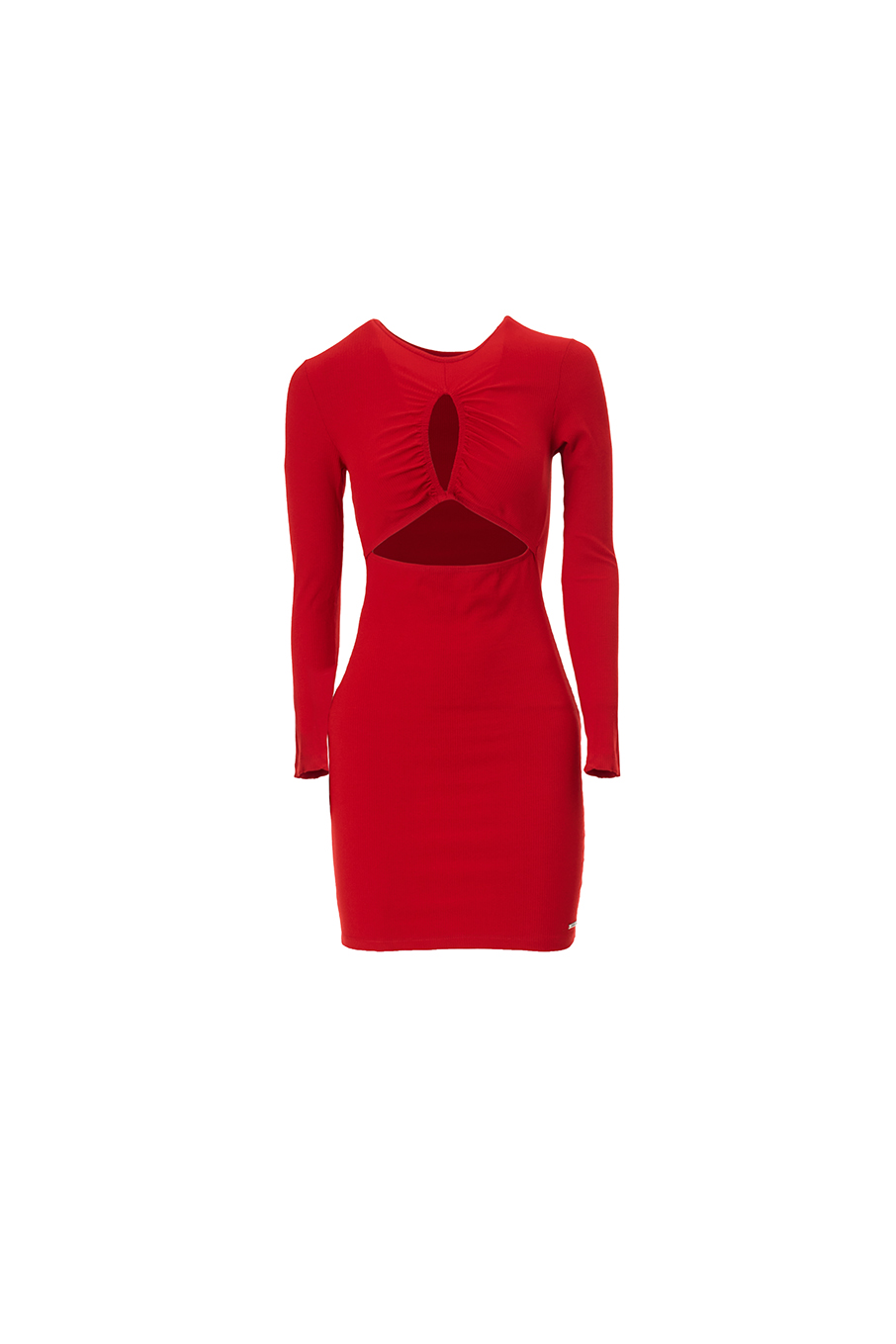 VESTIDO CANELADO G PRETO