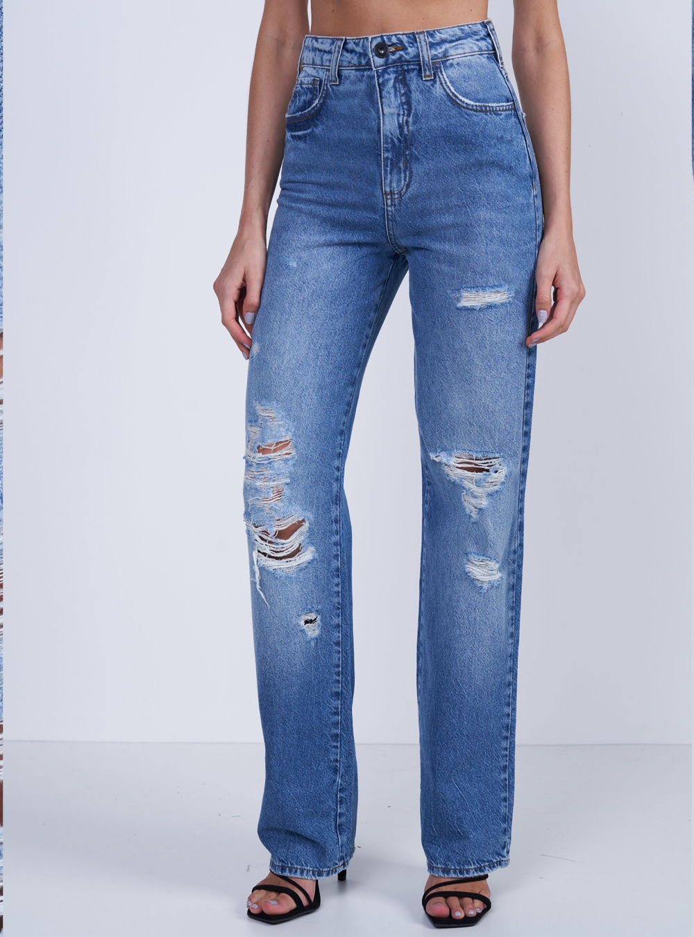 CALÇA JEANS JULIETTE 38 INDIGO