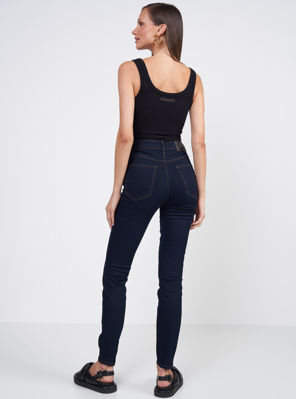 CALÇA JEANS KAREN 38 INDIGO