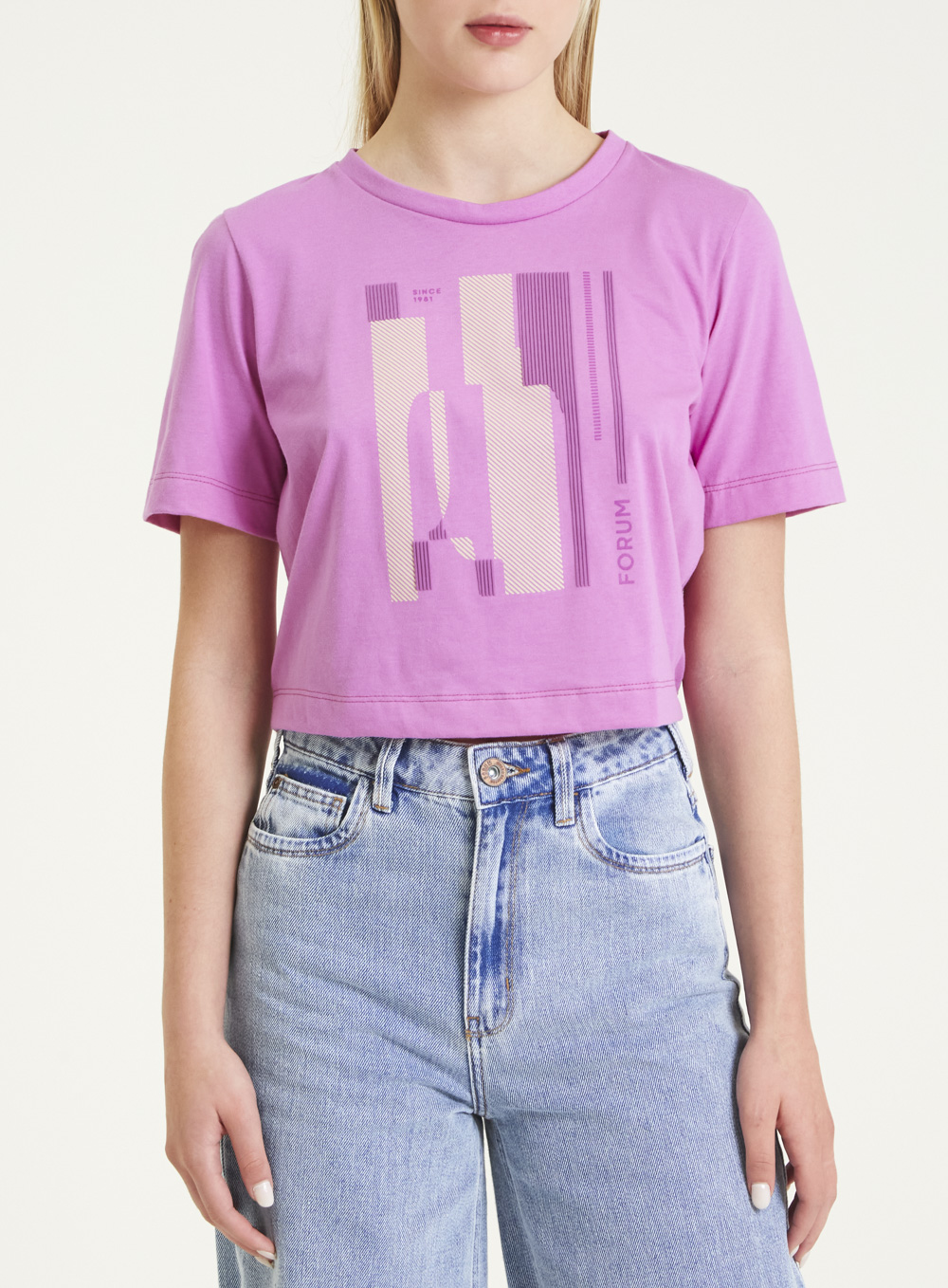 CAMISETA FORUM M ROXO IRIS GRAPE