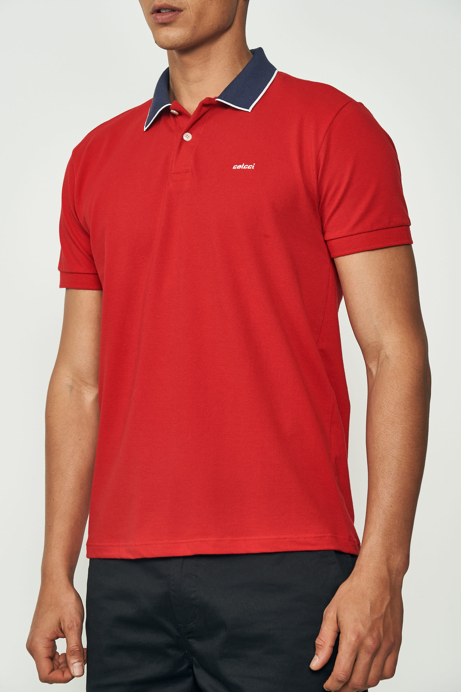 POLO COLCCI M VERMELHO SPARKLY