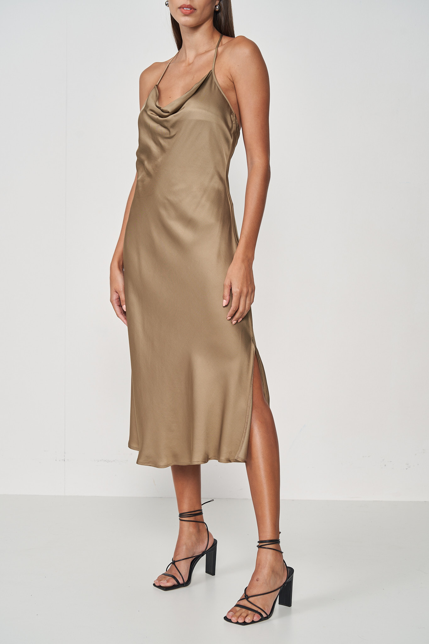 VESTIDO COLCCI G BEGE MISK