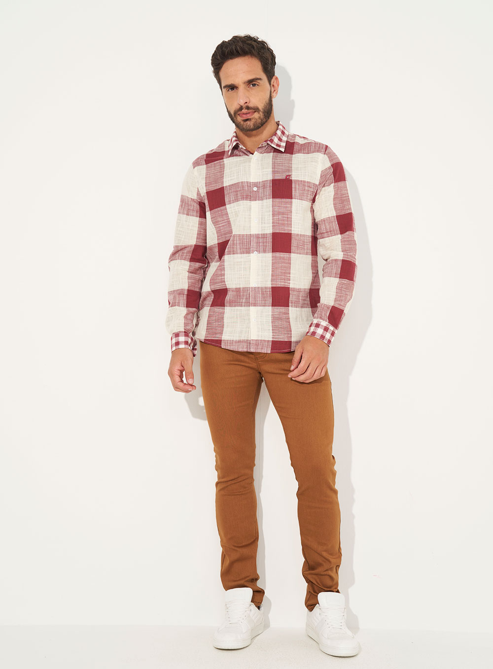CALÇA COLCCI 42 BEGE BEAR