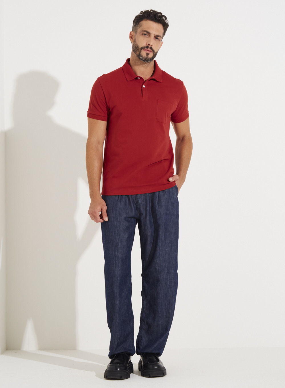 CALÇA JEANS LINHO ST BARTHS 42 INDIGO