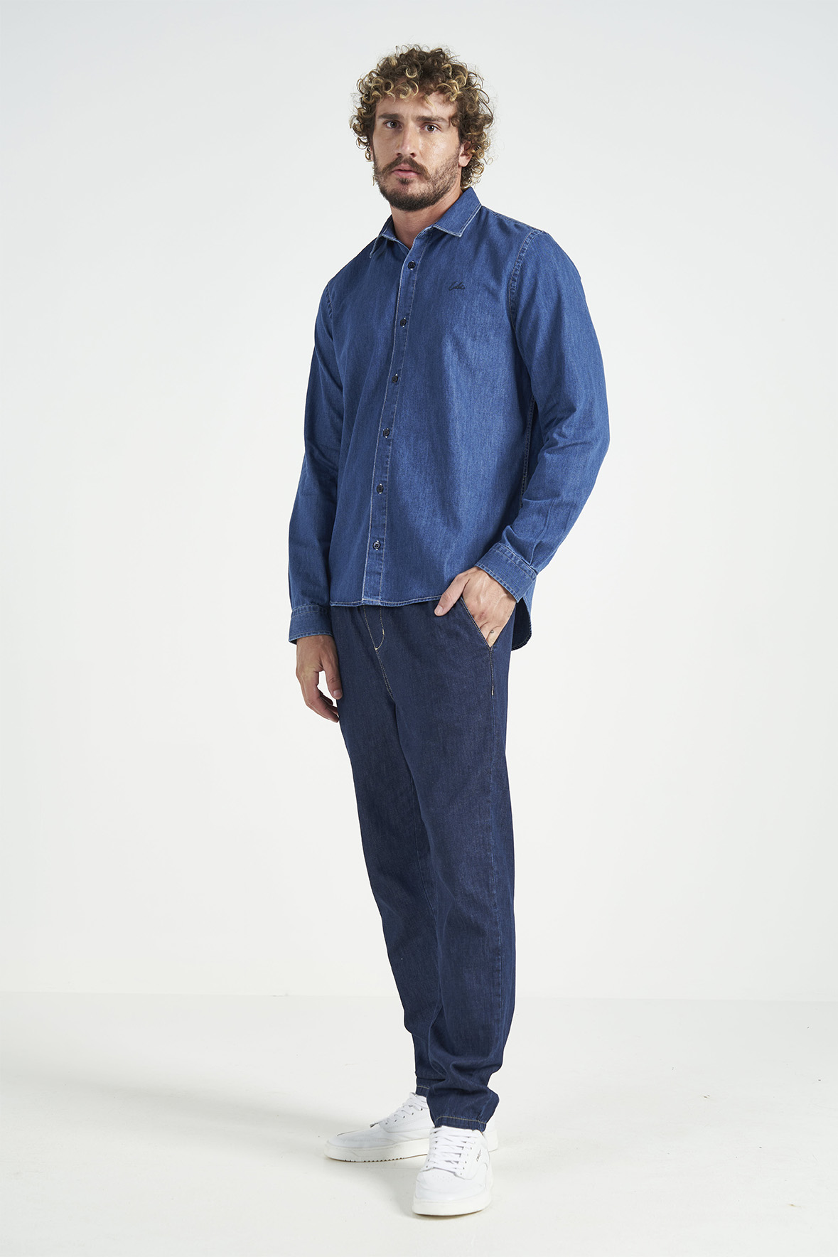 CALÇA JEANS RELAX M INDIGO