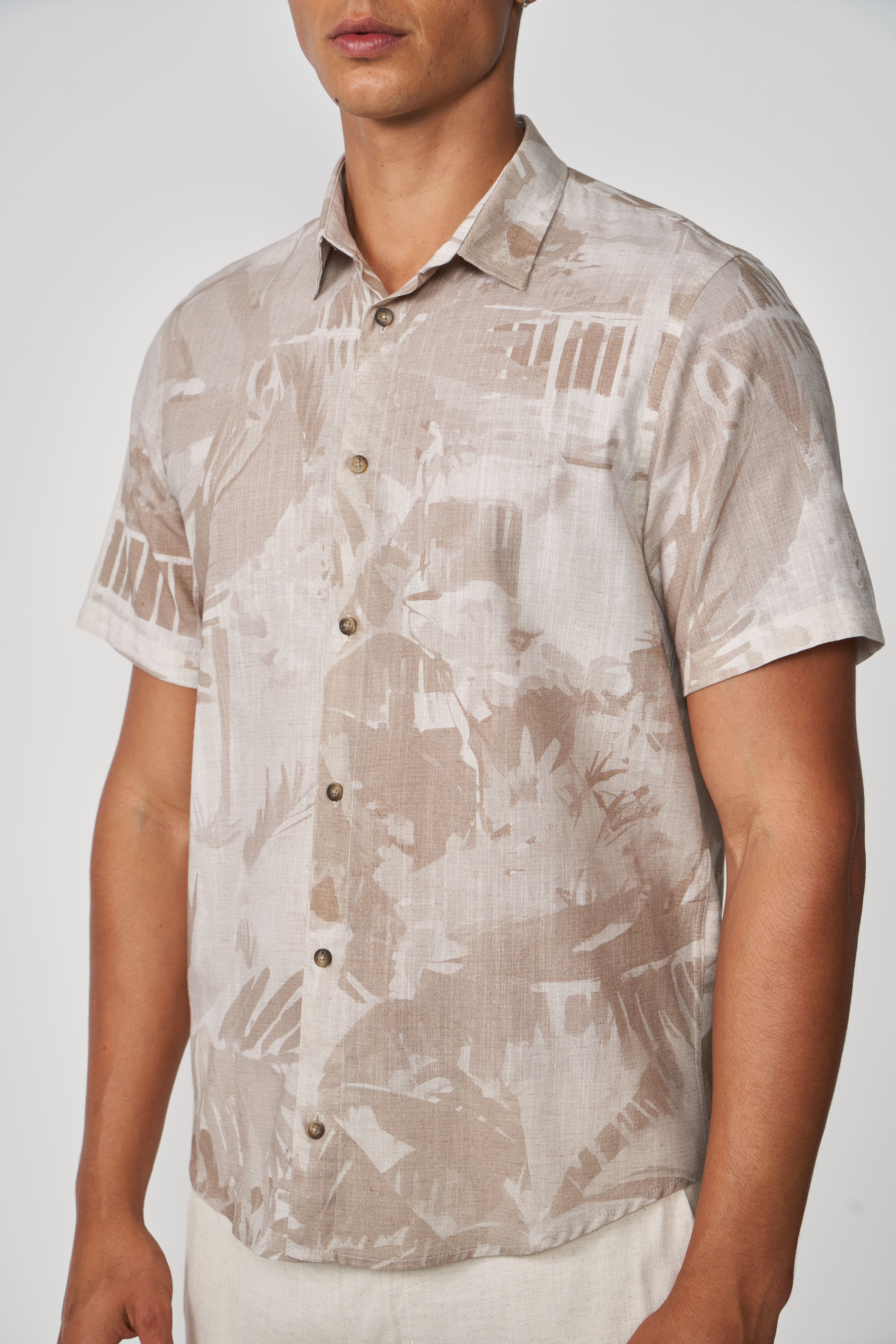 CAMISA ESTAMPADA RELAX M ACRYLIC MONO