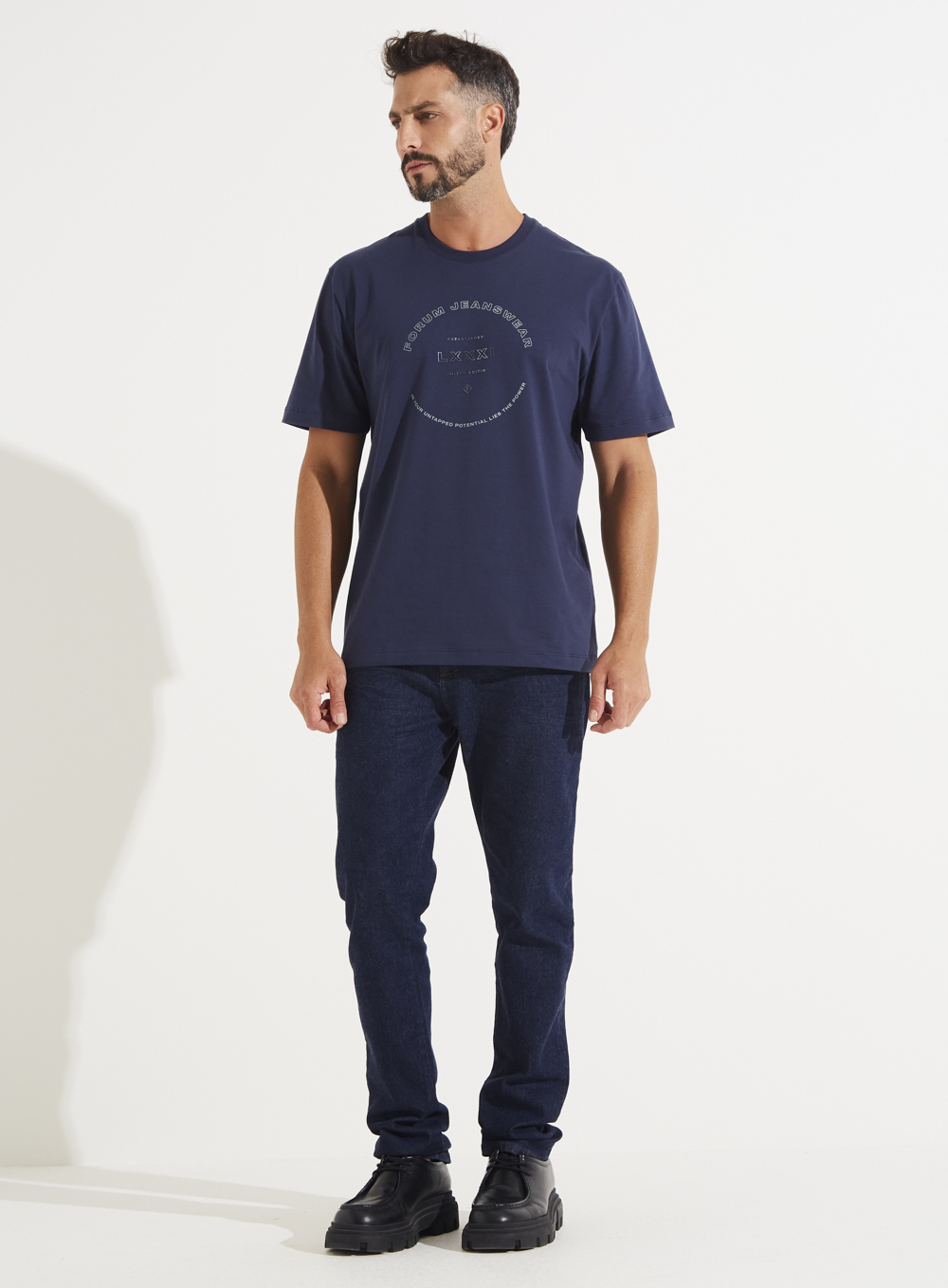 CAMISETA FORUM M AZUL OLYMPIC