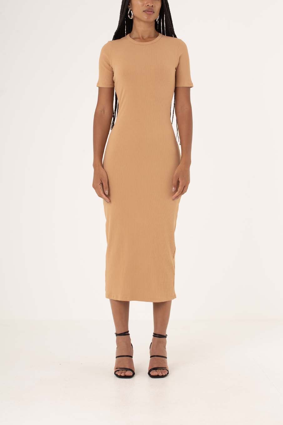 VESTIDO CANELADO G ROSA PIPELINE