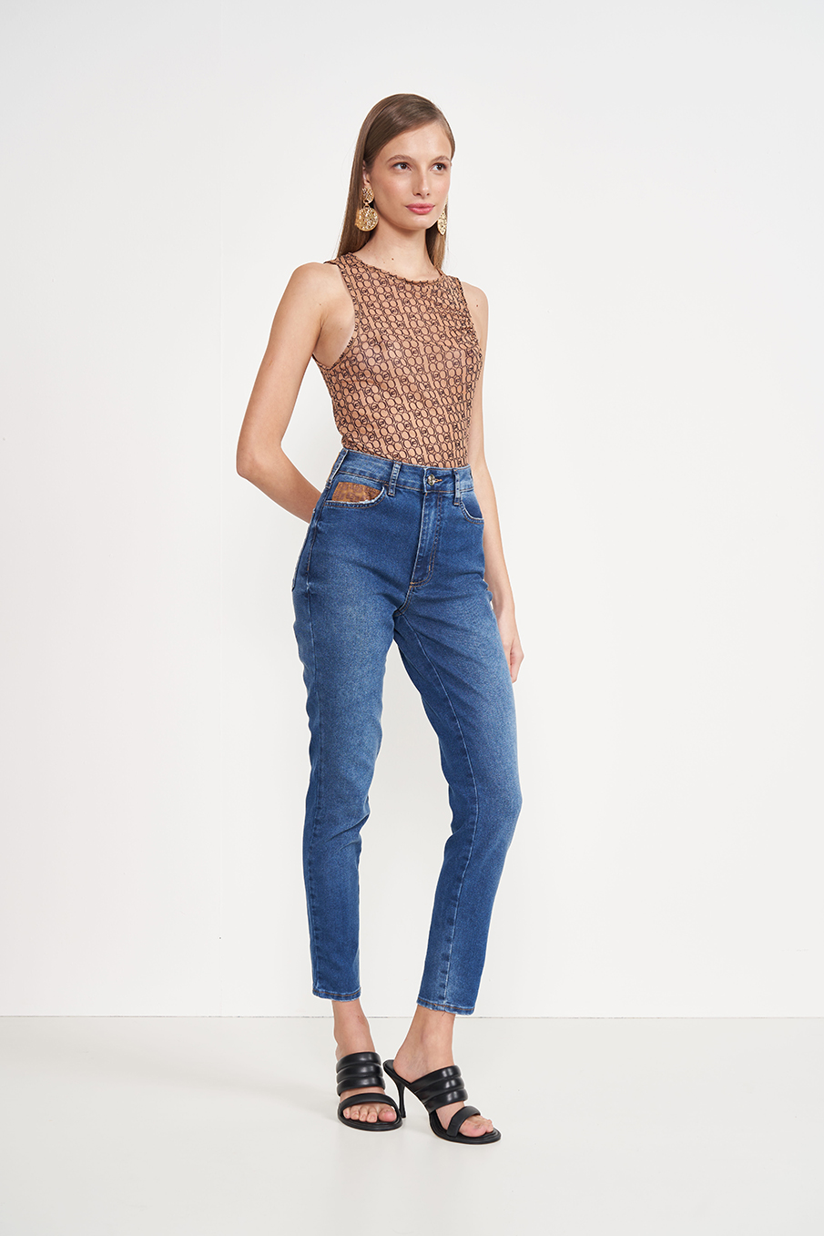 CALÇA JEANS BRUNA 34 INDIGO