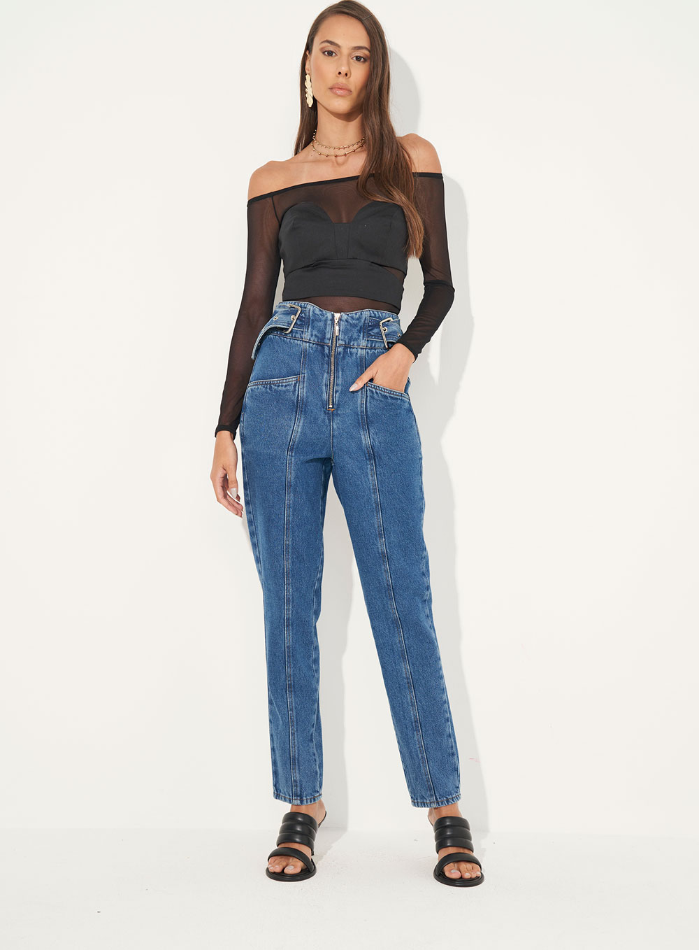 CALÇA JEANS BRUNA 36 INDIGO