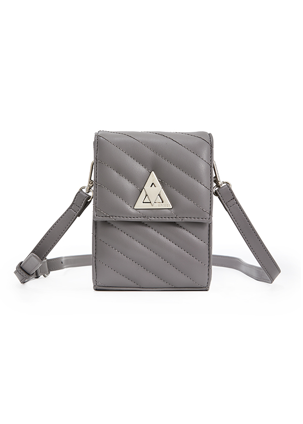 BOLSA COLCCI FEM CROSSBODY MATELASSE U CINZA ALITA