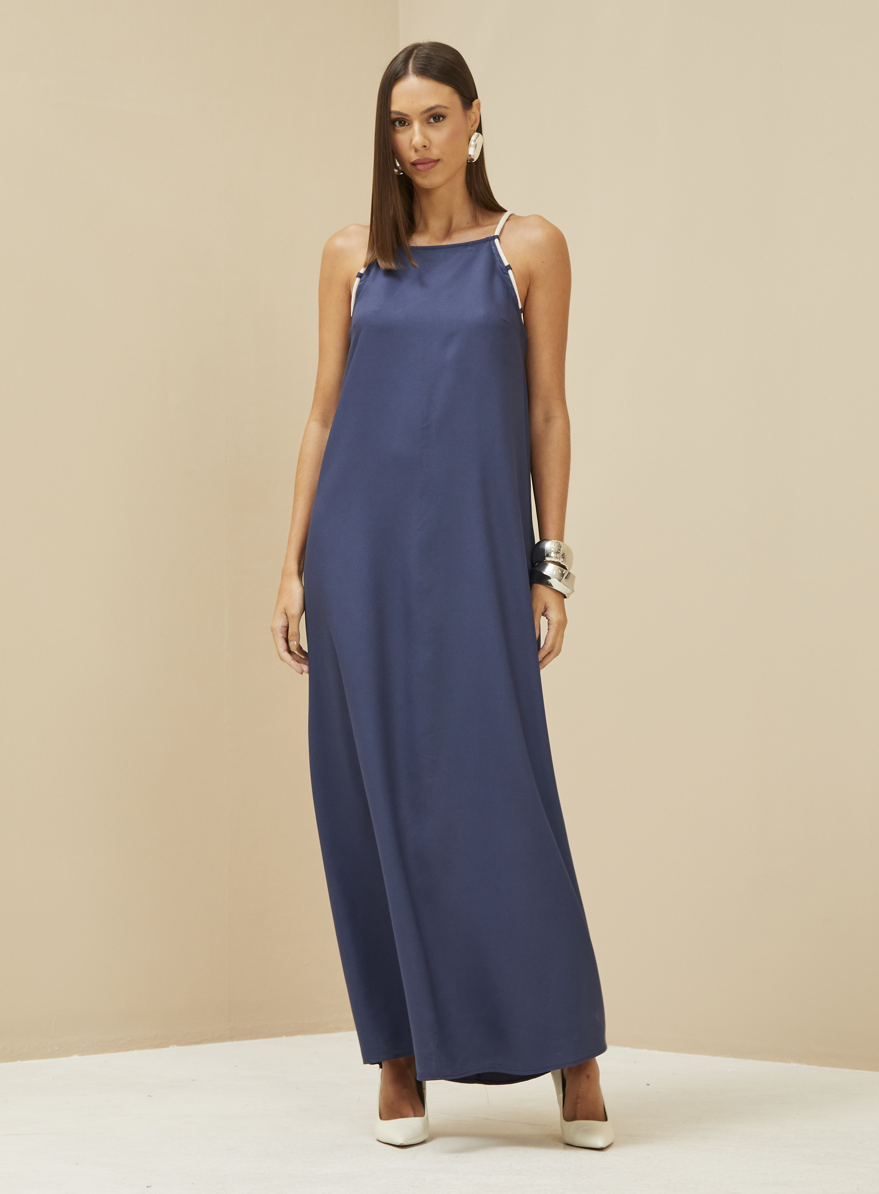 VESTIDO FORUM P AZUL OLYMPIC