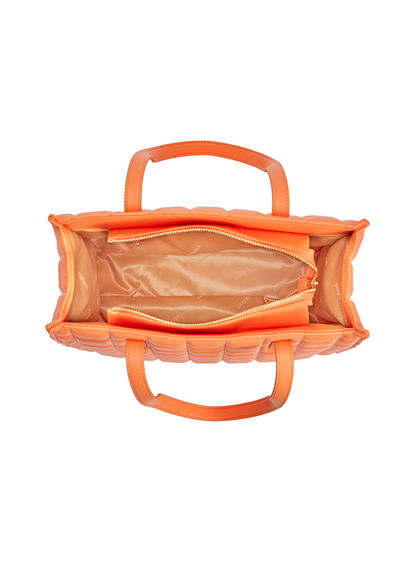 BOLSA FEM COLCCI SHOPPING MATELASSE U LARANJA ETEL