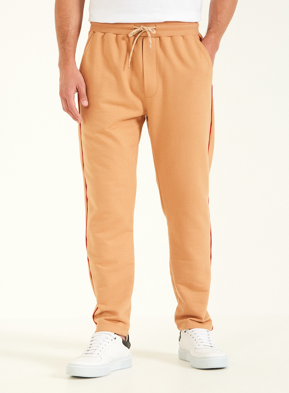 CALÇA MOLETOM G BEGE MILANI