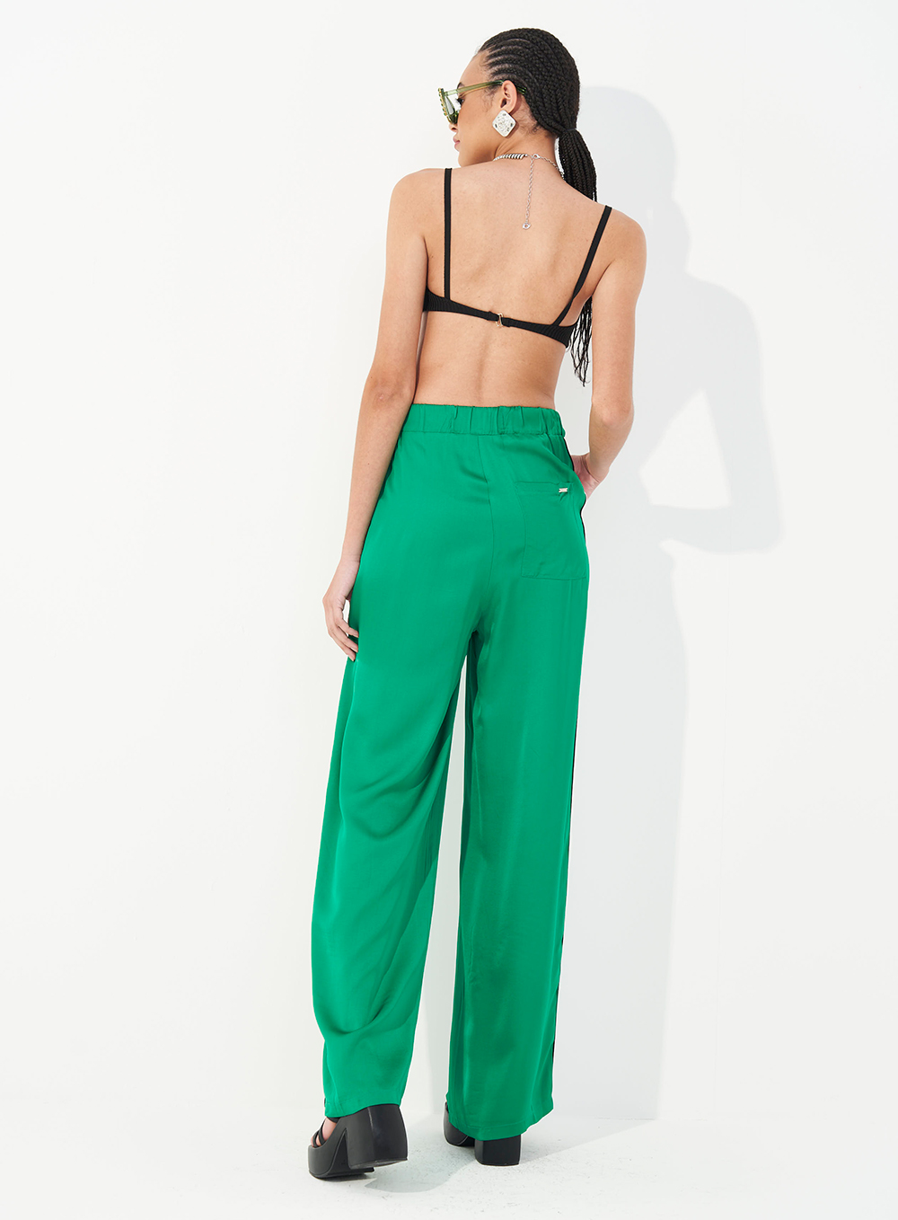 CALCA COLCCI 38 VERDE WABI