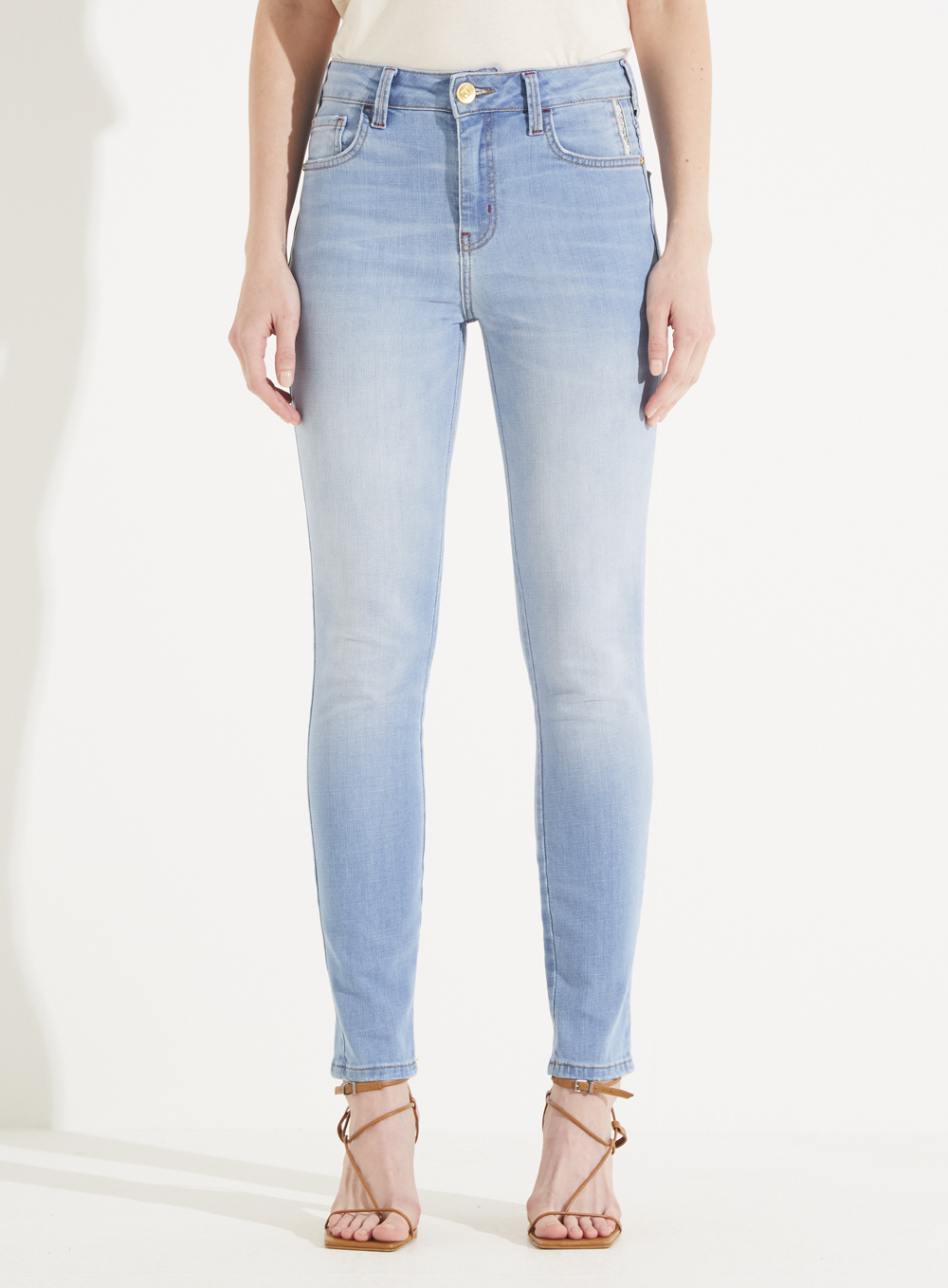 CALÇA JEANS MARISA 2 CIGARRETE 36 INDIGO