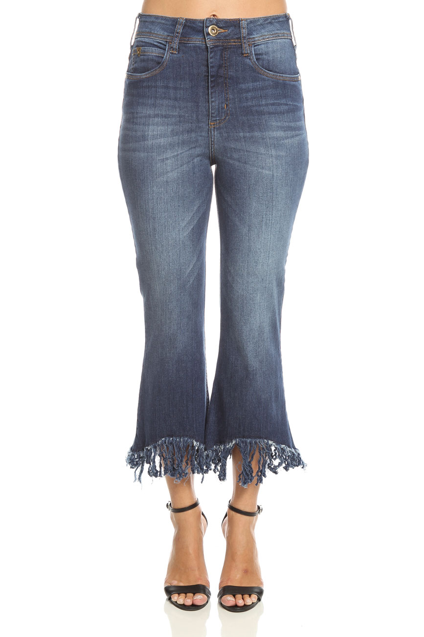 CALCA JEANS PANTACOURT 34 INDIGO
