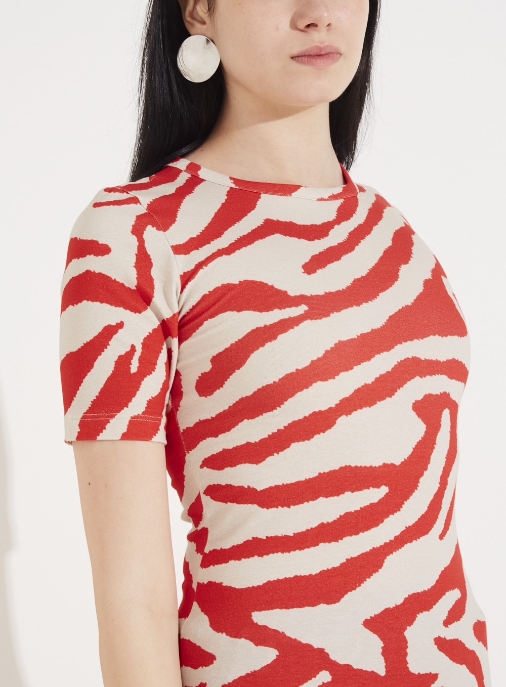 CAMISETA ESTAMPADA PP ANIMAL PRIN.RED