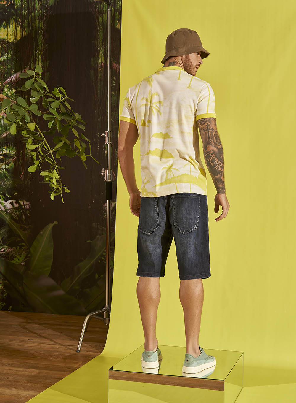 BERMUDA JEANS NOAH 36 INDIGO