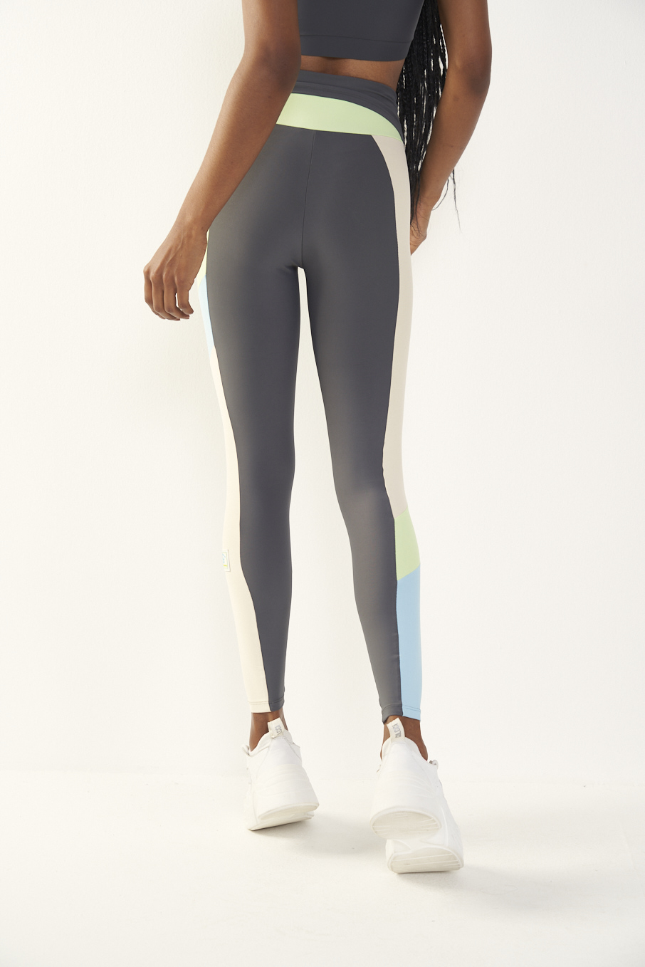 CALÇA LEGGING P CINZA ASFALTO