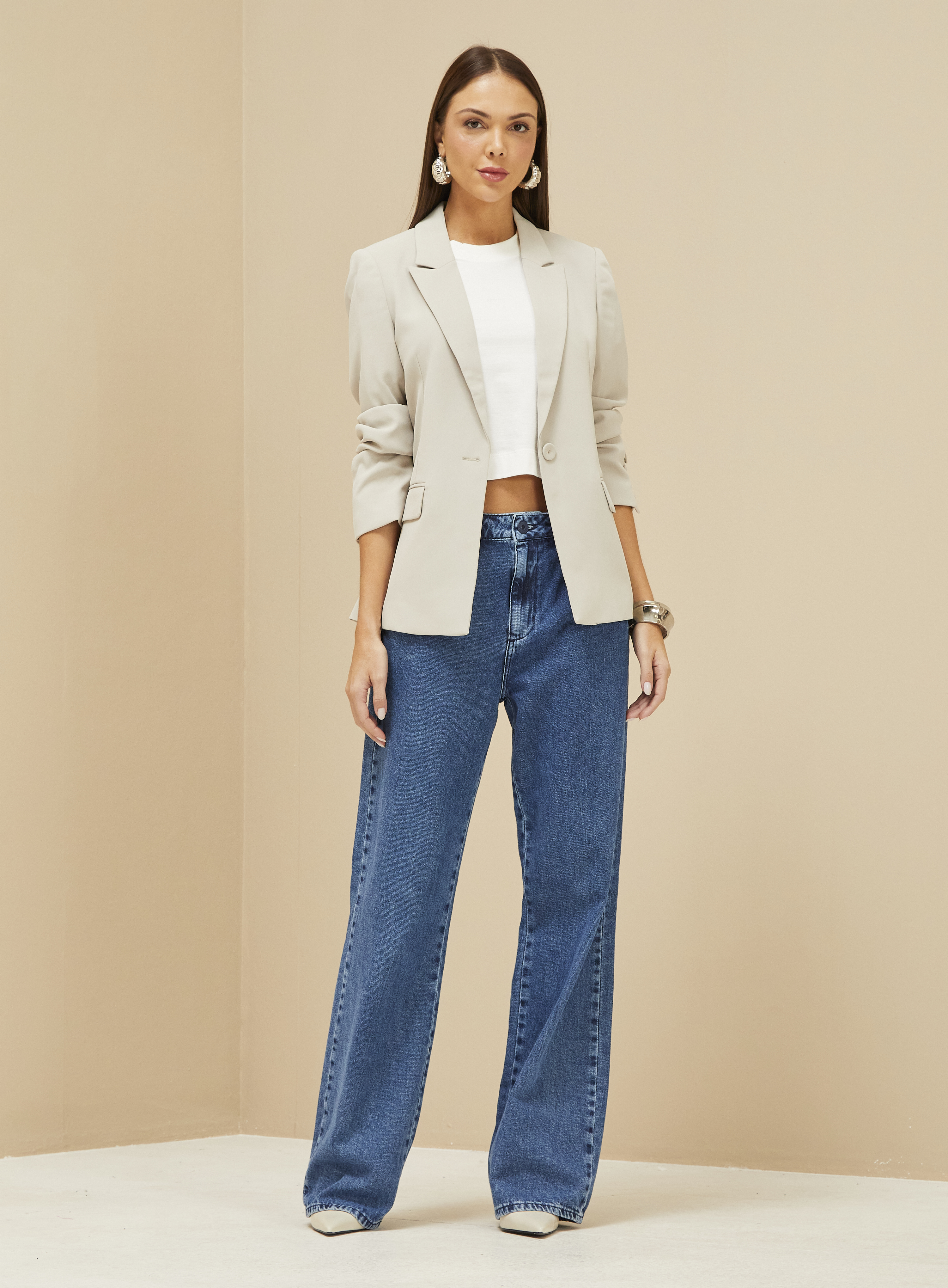CALÇA JEANS BELLA 48 INDIGO