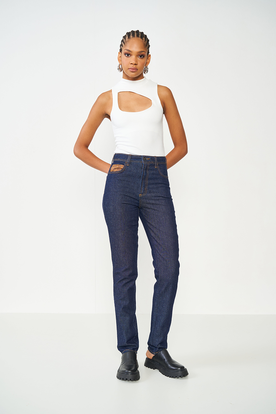 CALÇA JEANS KENDALL 36 INDIGO