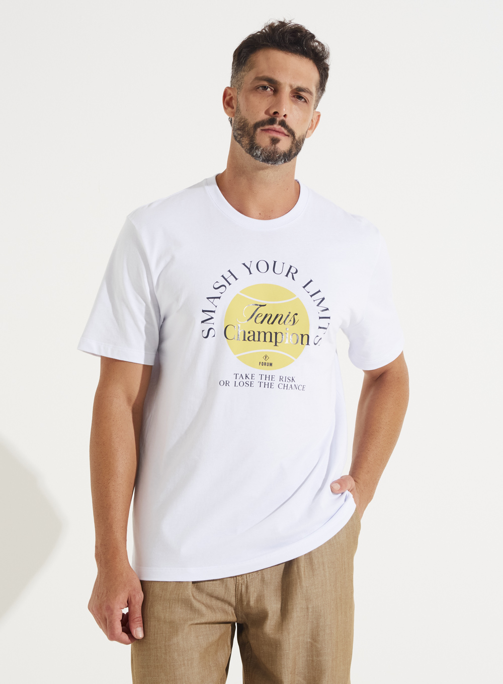CAMISETA FORUM M BRANCO