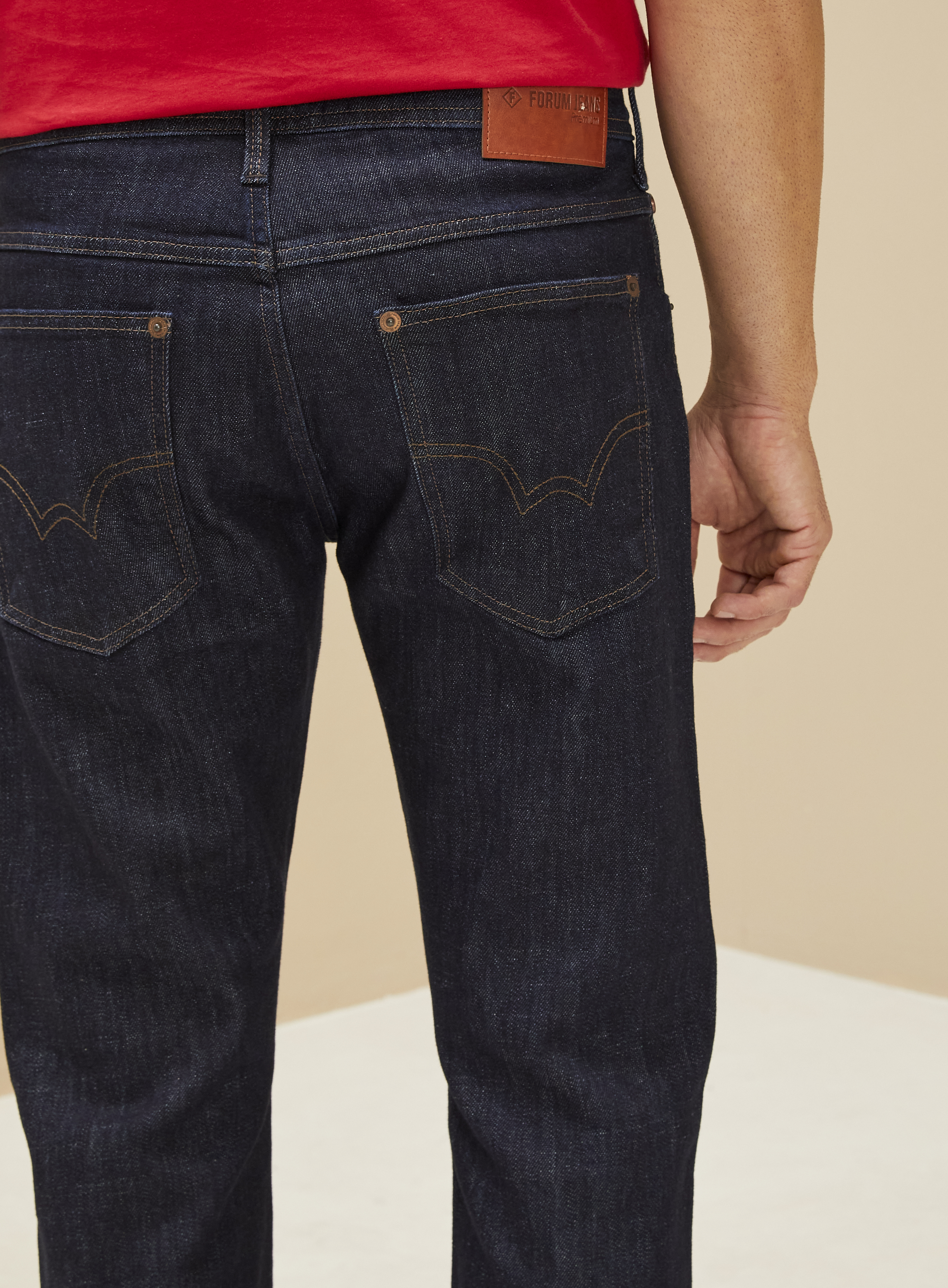 CALÇA JEANS PAUL SLIM 42 INDIGO