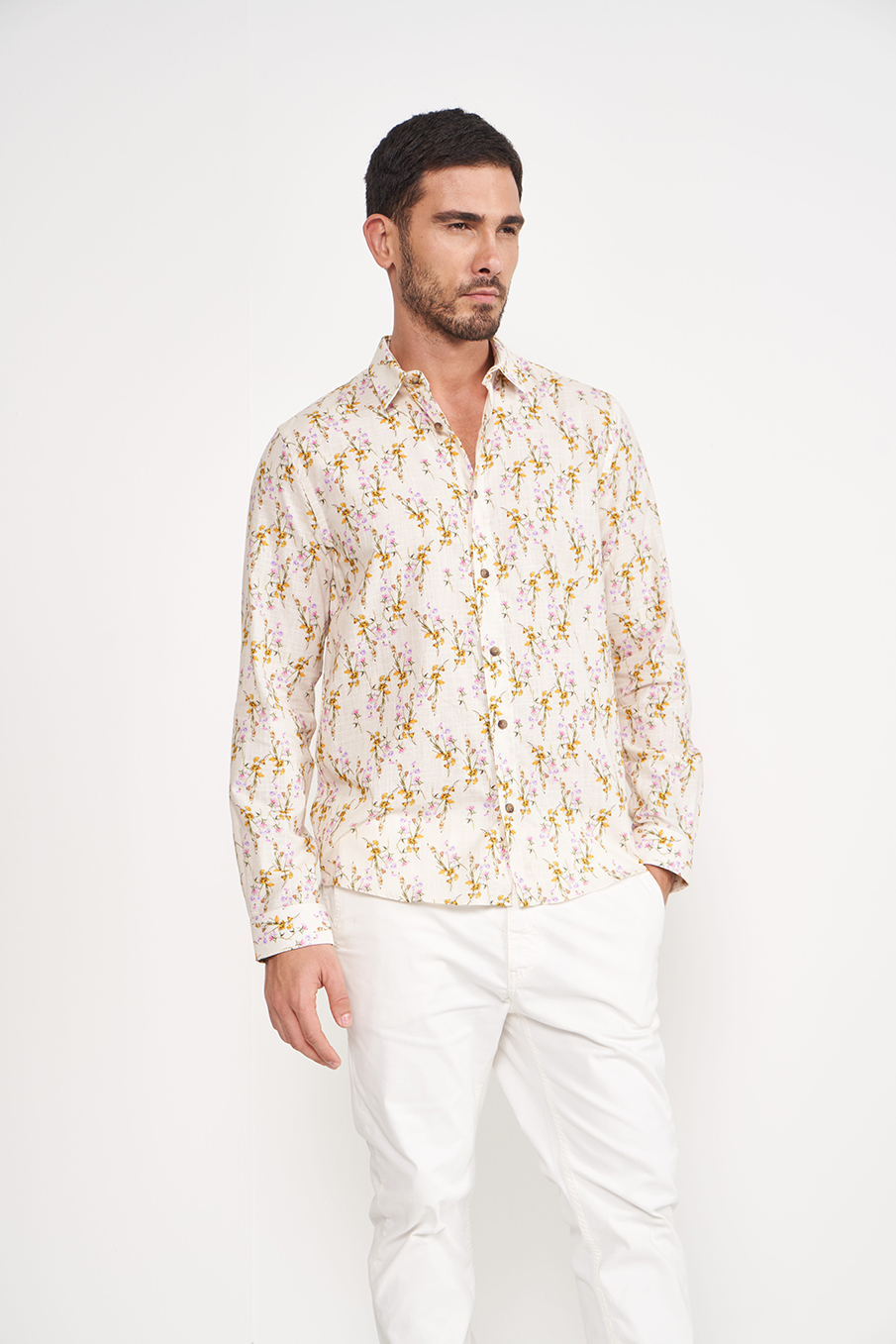 CAMISA ESTAMPADA RELAX P BUQUE PEQUENO