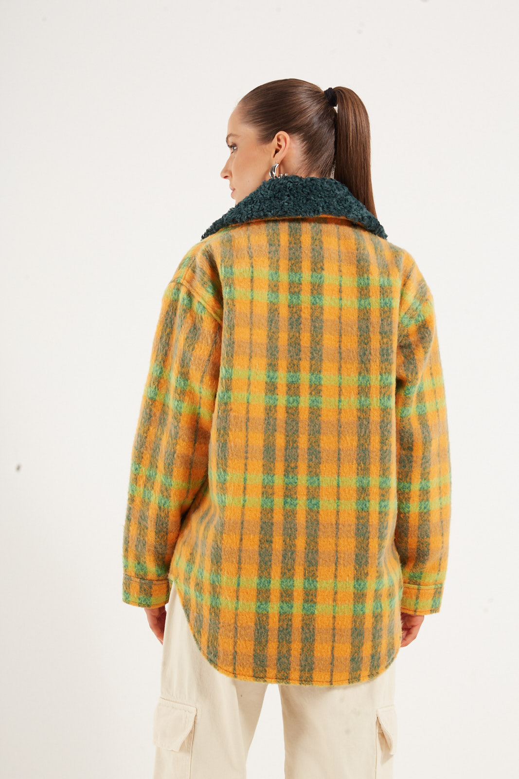 CASACO COLCCI G BEGE/VERDE/LARA